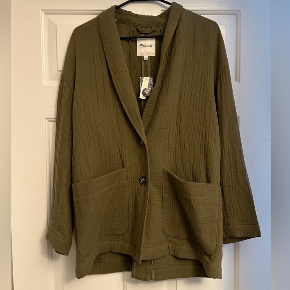 MADEWELL WOMEN’S BLAZER SIZE LARGE